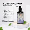 Soji แชมพูอาบน้ำ สำหรับสุนัขและแมว | สูตรฟื้นฟูขนขาว (220ml)