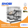 Shobi Rabbit Cage A-RB100-2 | กรงกระต่าย 2 ชั้น 100x65x105cm