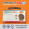 Simparica Trio 5-10kg | ยากินกำจัดเห็บหมัด และพยาธิ สำหรับสุนัข