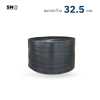 Air bubble Roll , width 32.5 cm., length 100 m. , Black
