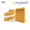 Brown KA document envelope size 9x12.3/4 inch , Extra