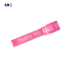 เทปกาวสกรีนคำว่า “Thank You” สีชมพู สำหรับแพ็คของร้านค้าออนไลน์