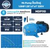 Mr.Pump ปั๊มน้ำหอยโข่งไฟฟ้า แบบเจ็ทคู่ รุ่น MDP110