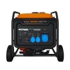 ROWEL เครื่องปั่นไฟเบนซินอินเวอร์เตอร์ 7.5KW แบบเปิด 220V รุ่น RW8500Ei