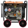 ROWEL เครื่องปั่นไฟดีเซล 2ระบบ แบบเปิด 9.0KW 1PH 220V / 3PH 380V รุ่น DG9000CLE/DR