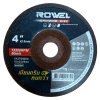 ROWEL ใบเจียรเหล็ก 4" หนา 2.5มม. (สีแดง) GA271032516 | ยกกล่อง 30 แผ่น