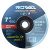 ROWEL ใบเจียรเหล็ก 7" หนา 6มม. (สีแดง) ใย 2.5 ชั้น GA271806022 | กล่อง 25 แผ่น