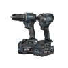 ROWEL ชุดสว่านกระแทก + ไขควงกระแทกไร้สาย 40V ZX Series รุ่น CSD401ZX