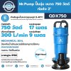 ปั๊มจุ่ม 750 วัตต์ ท่อส่ง 2 นิ้ว Mr.Pump รุ่น QDX750