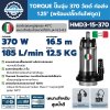 ปั๊มจุ่ม 370 วัตต์ ท่อส่ง 1.25 นิ้ว TORQUE รุ่น HMD3-15-370