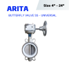ARITA SBF-T16G | Butterfly Valve Stainless Steel - Universal