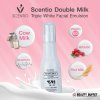 Scentio Double Milk Triple White Facial Emulsion