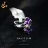 แหวนพลอยอเมทิส (Amethyst) พลอย 2.55 กะรัต