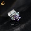 แหวนพลอยอเมทิส พลอย 1.2 กะรัต (Amethyst)