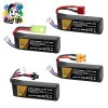 Battery Lithium - Polymer 11.1v 30C (แบบสั้น) 1400mAh