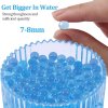 Fresh Gel Blaster Ammo Water Beads Gel Ball 40,000 Pcs 7-8mm, Water Based Gel Balls, Non-Toxic.