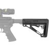 HOGUE AR-15 / M16: OVERMOLDED COLLAPSIBLE BUTTSTOCK Gelblaster BLAK