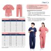 ชุดสครับ เสื้อ+กางเกง สีBrick รุ่นCloud Wear ผ้านุ่ม ยับยาก [พร้อมปักชื่อ]