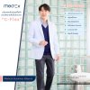 Medical Business Blazers เสื้อกาวน์สูทแพทย์ ผู้ชาย เสริมบุคลิกให้โดดเด่น ตัดเย็บจากวัสดุคุณภาพสูง