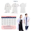เสื้อกาวน์ยาว แขนสั้น ผ้าลีวาย น้ำหนักเบา ไม่หนักตัว [บริการปักชื่อ]