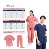เสื้อสครับ MedEx รุ่นCloud Wear #Rose สีแห่งความอ่อนหวาน อ่อนโยน และความโรแมนติกในทุกมุมมอง
