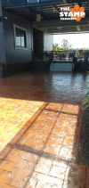 งานคอนกรีตพิมพ์ลาย Ashlar Slate