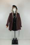 เช่าเสื้อโค้ท Freezy Chic Coat เสื้อโค้ทสั้น ผ้าวูล สีแดง รุ่น 0052CZRDS