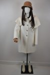 เช่าเสื้อโค้ท Freezy Chic Coat เสื้อโค้ทสั้น ผ้าวูล สีขาว รุ่น 0145CZWTM