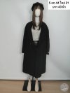 เช่าเสื้อโค้ท Freezy Chic Coat เสื้อโค้ทยาว ผ้าวูล สีดำ รุ่น 0589LZBKS
