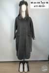 เช่าเสื้อโค้ท Freezy Chic Coat เสื้้อโค้ทยาว ผ้าวูล สีเทา รุ่น 0635LZGYM