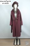 เช่าเสื้อโค้ท Freezy Chic Coat เสื้อโค้ทยาว ผ้าวูล สีแดง รุ่น 0645LZRDM
