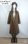 เช่าเสื้อโค้ท Freezy Chic Coat เสื้อโค้ทยาว ผ้าวูล สีน้ำตาล รุ่น 0653LZBWS