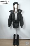 เช่าเสื้อโค้ท Freezy Chic Coat เสื้อแจ็คเก็ต ขนเป็ด,โพลีนวม สีดำ รุ่น 0721JDBKF