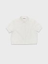 Cotton Button 1/2 Sleeve Shirt