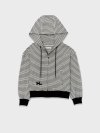 Stripe Hooded Sweater