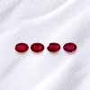 Oval Dark Red Ruby