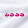 Oval Pinkish Red Ruby