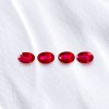 Oval Vivid Red Ruby