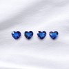 Heart Medium Blue Sapphire