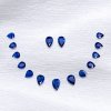 Pear Blue Sapphire Set