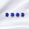 Round Light Blue Sapphire