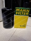 OIL FILTER W1160 MANN FILTER