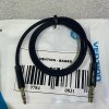 VENTION BAGBD - fabric braided 3.5mm male to male audio cable 0.5m black metal