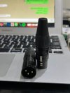 REAN RC3M-B - MALE XLR / CANON JACK GOLD PLATED