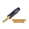 NEUTRIK NP3X-B - GOLD PLATED TRS
