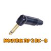 NEUTRIK NP2RX-B - RIGHT ANGLE JACK PHONE GOLD PLATED