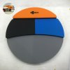 PRATICE PAD DRUM 12 INC MIX COLOUR (7082)