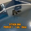 ATTACK 1-PLY CLEAR MEDIUM DRUMHEAD 13INCH DHA13