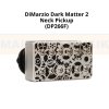 DIMARZIO DP266F DARK MATTER 2 NECK HUMBUCKER GUITAR PICKUP, F-SPACED