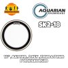AQUARIAN HEAD DRUM SUPER KICK II 18 CLEAR SKII18 - SIZE 18"